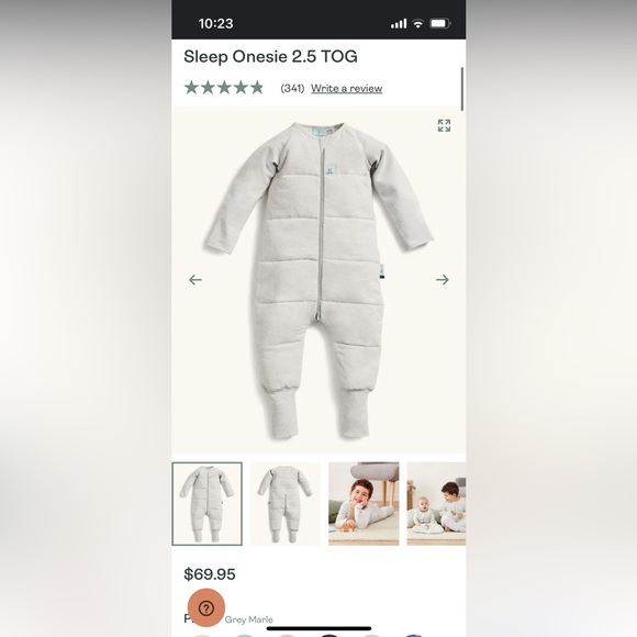 NWT- Sleep Onesie - Picture 3 of 6